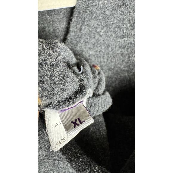 HARRY POTTER Wizarding World V Neck Black Jacket Cardigan Sweater Size XL - Picture 8 of 11